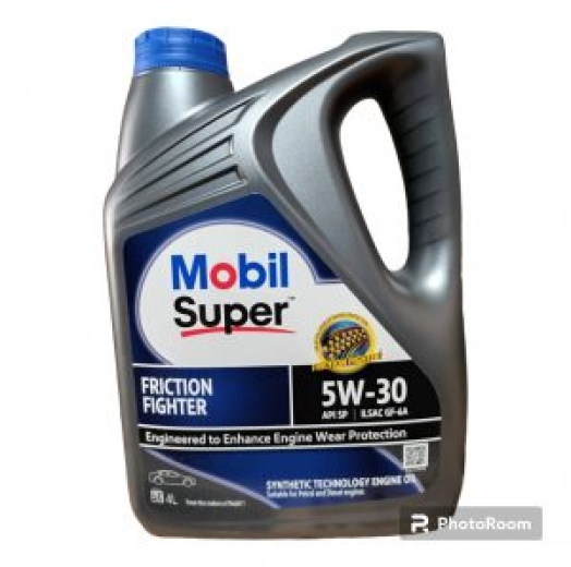 Nhớt động cơ xăng cao cấp Mobil Super 5W-30 API SP 4L
